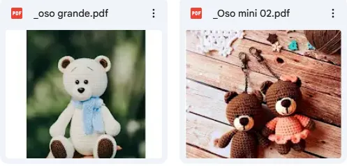 Ejemplos reales de patrones digitales dentro de la colección